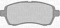 MAGNETI MARELLI 363916060254 - Juego de pastillas de freno