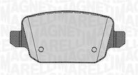 MAGNETI MARELLI 363916060257 - Juego de pastillas de freno