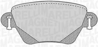 MAGNETI MARELLI 363916060265 - Juego de pastillas de freno