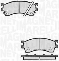 MAGNETI MARELLI 363916060296 - Juego de pastillas de freno