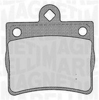 MAGNETI MARELLI 363916060297 - Juego de pastillas de freno