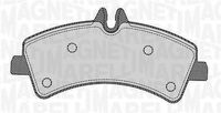 MAGNETI MARELLI 363916060299 - Juego de pastillas de freno