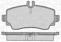MAGNETI MARELLI 363916060301 - Juego de pastillas de freno