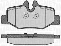 MAGNETI MARELLI 363916060330 - Juego de pastillas de freno