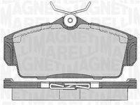 MAGNETI MARELLI 363916060344 - Juego de pastillas de freno