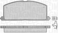 MAGNETI MARELLI 363916060405 - Juego de pastillas de freno
