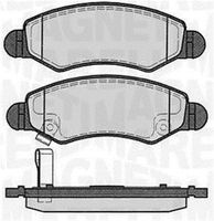 MAGNETI MARELLI 363916060450 - Juego de pastillas de freno