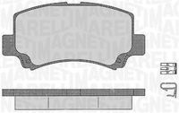 MAGNETI MARELLI 363916060534 - Juego de pastillas de freno