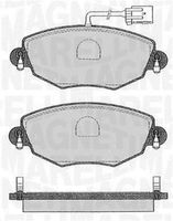 MAGNETI MARELLI 363916060550 - Juego de pastillas de freno