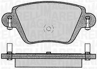 MAGNETI MARELLI 363916060613 - Juego de pastillas de freno