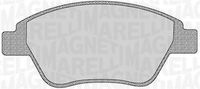 MAGNETI MARELLI 363916060176 - Juego de pastillas de freno