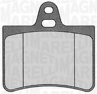 MAGNETI MARELLI 363916060180 - Juego de pastillas de freno