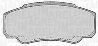 MAGNETI MARELLI 363916060188 - Juego de pastillas de freno