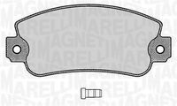 MAGNETI MARELLI 363916060212 - Juego de pastillas de freno