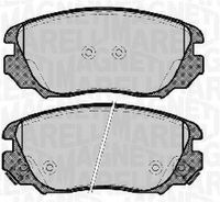 MAGNETI MARELLI 363916060723 - Juego de pastillas de freno