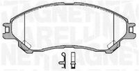 MAGNETI MARELLI 363916060727 - Juego de pastillas de freno