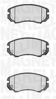 MAGNETI MARELLI 363916060277 - Juego de pastillas de freno