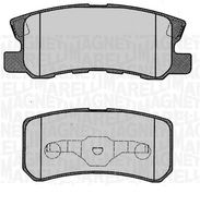 MAGNETI MARELLI 363916060340 - Juego de pastillas de freno