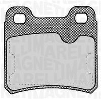 MAGNETI MARELLI 363916060359 - Juego de pastillas de freno