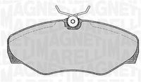 MAGNETI MARELLI 363916060371 - Juego de pastillas de freno