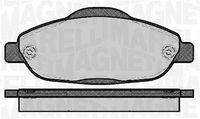 MAGNETI MARELLI 363916060373 - Juego de pastillas de freno