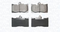 MAGNETI MARELLI 363916060931 - Juego de pastillas de freno