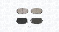 MAGNETI MARELLI 363916061146 - Juego de pastillas de freno