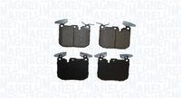 MAGNETI MARELLI 363916061252 - Juego de pastillas de freno
