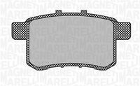 MAGNETI MARELLI 363916060703 - Juego de pastillas de freno