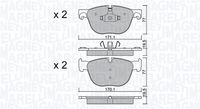 MAGNETI MARELLI 363916060855 - Juego de pastillas de freno