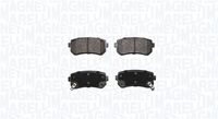 MAGNETI MARELLI 363916060872 - Juego de pastillas de freno
