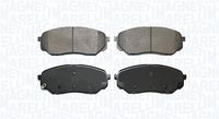MAGNETI MARELLI 363916061144 - Juego de pastillas de freno