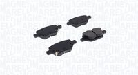 MAGNETI MARELLI 363916061245 - Juego de pastillas de freno