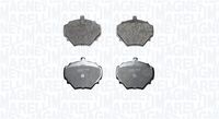 MAGNETI MARELLI 363916061311 - Juego de pastillas de freno