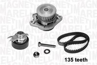 MAGNETI MARELLI 341401370002 - Bomba de agua + kit correa distribución