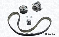MAGNETI MARELLI 341404790003 - Bomba de agua + kit correa distribución