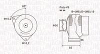 MAGNETI MARELLI 063731491010 - Alternador