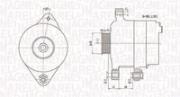 MAGNETI MARELLI 063731258010 - Alternador