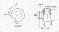 MAGNETI MARELLI 063731496010 - Alternador