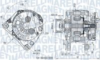 MAGNETI MARELLI 063731512010 - Alternador