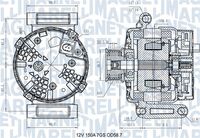 MAGNETI MARELLI 063731557610 - Alternador