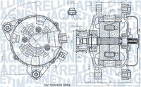 MAGNETI MARELLI 063731557910 - Alternador