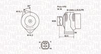 MAGNETI MARELLI 063731721010 - Alternador