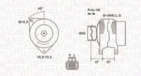 MAGNETI MARELLI 063731790010 - Alternador