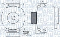 MAGNETI MARELLI 063731851010 - Alternador