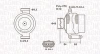 MAGNETI MARELLI 063731864010 - Alternador