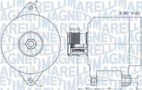 MAGNETI MARELLI 063731909010 - Alternador