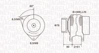 MAGNETI MARELLI 063731919010 - Alternador