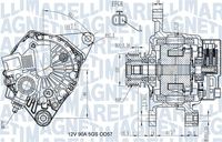 MAGNETI MARELLI 063731938010 - Alternador