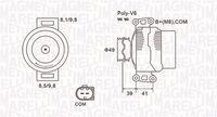 MAGNETI MARELLI 063731953010 - Alternador